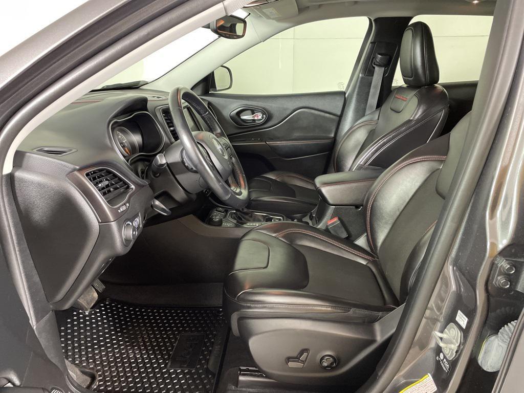 used 2021 Jeep Cherokee car, priced at $23,900