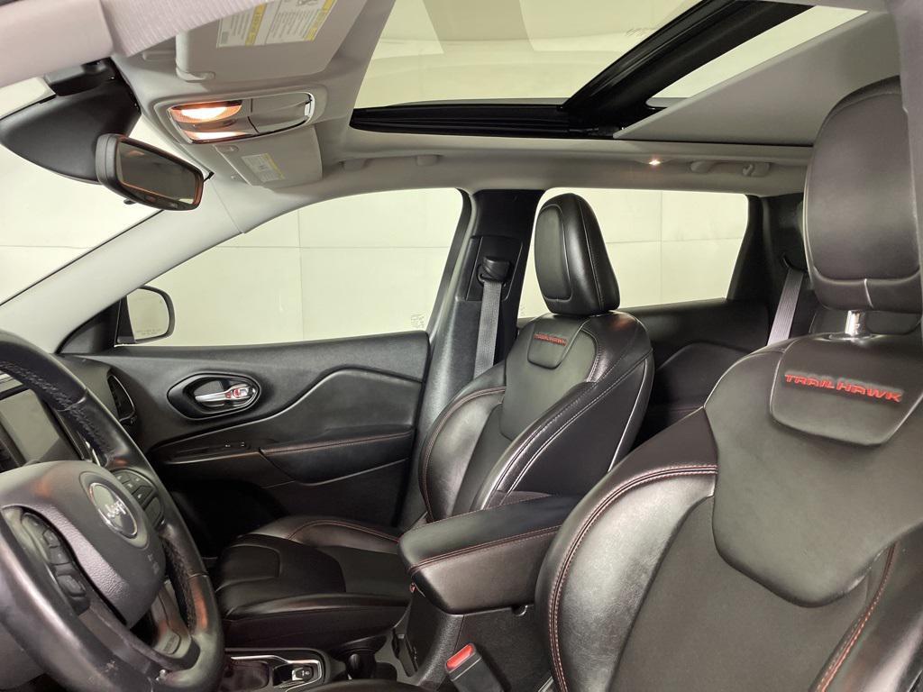 used 2021 Jeep Cherokee car, priced at $23,900