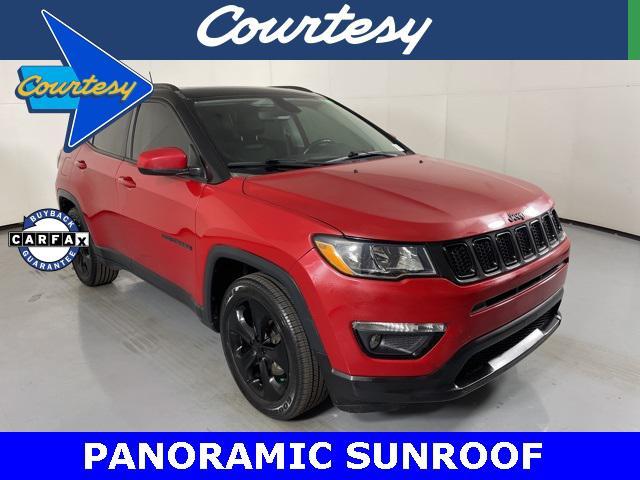 used 2020 Jeep Compass car, priced at $17,900