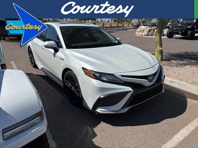 used 2021 Toyota Camry car, priced at $24,100