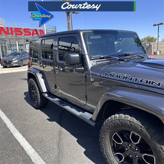 used 2017 Jeep Wrangler Unlimited car, priced at $24,000