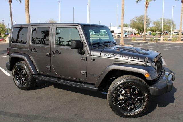 used 2017 Jeep Wrangler Unlimited car, priced at $24,000