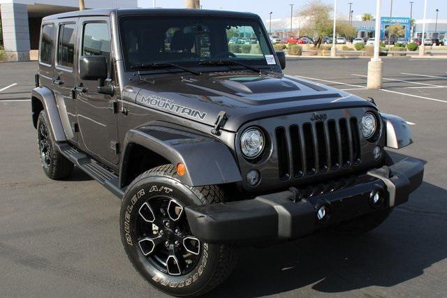 used 2017 Jeep Wrangler Unlimited car, priced at $24,000
