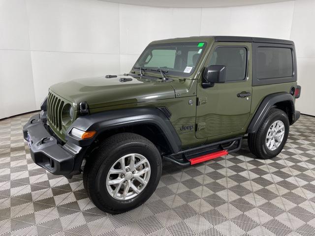 used 2023 Jeep Wrangler car, priced at $31,200