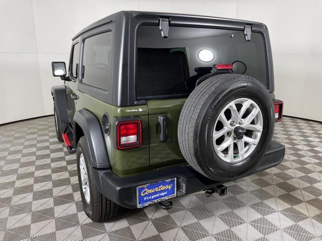 used 2023 Jeep Wrangler car, priced at $31,200