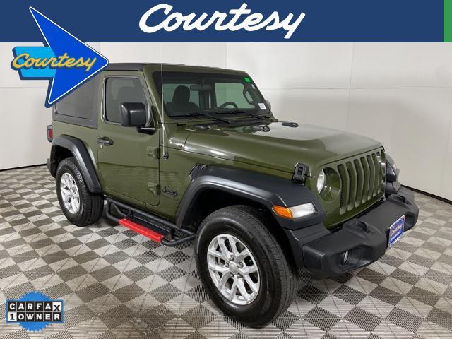 used 2023 Jeep Wrangler car, priced at $31,200