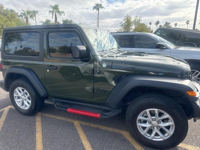 used 2023 Jeep Wrangler car, priced at $33,500