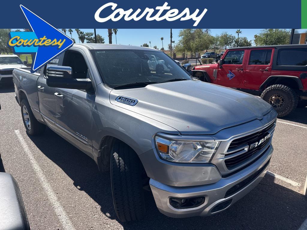 used 2021 Ram 1500 car, priced at $19,800