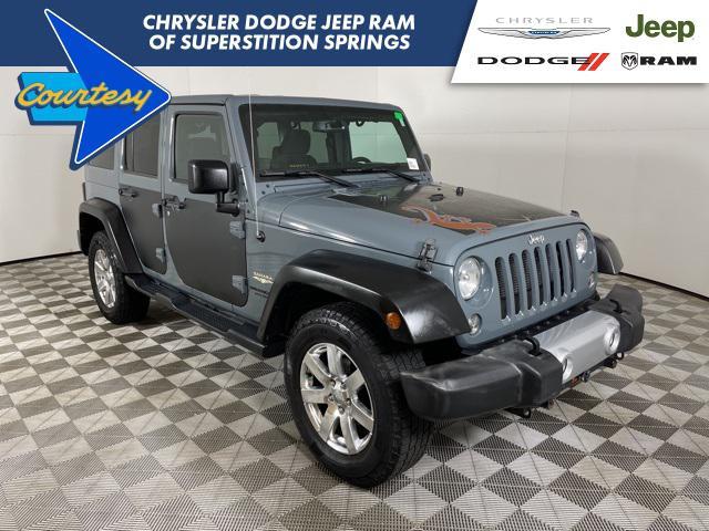 used 2015 Jeep Wrangler Unlimited car, priced at $23,000