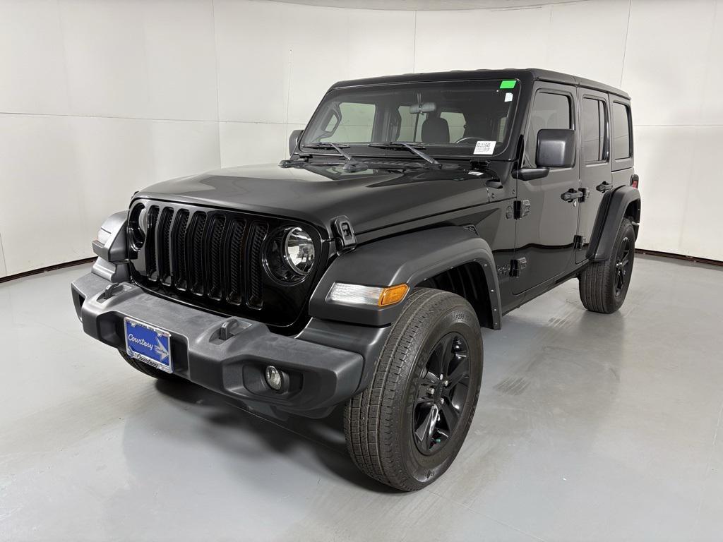 used 2022 Jeep Wrangler Unlimited car, priced at $29,900