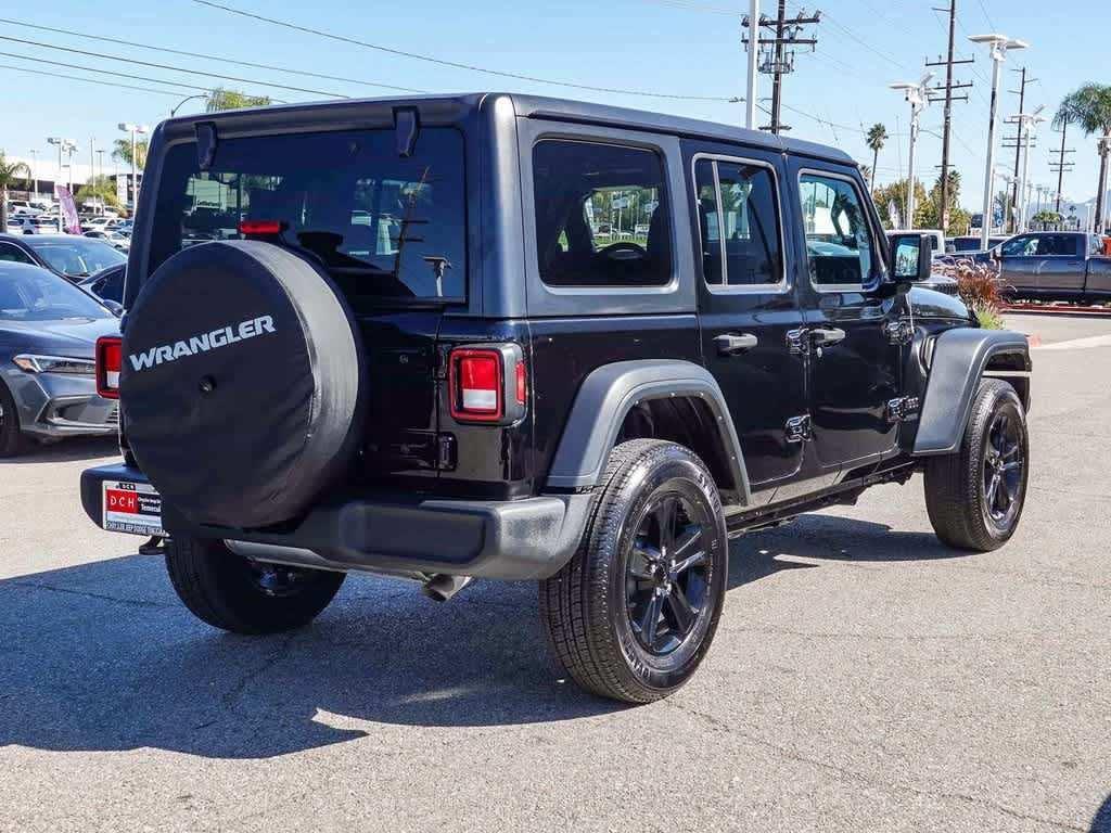 used 2022 Jeep Wrangler Unlimited car, priced at $31,000