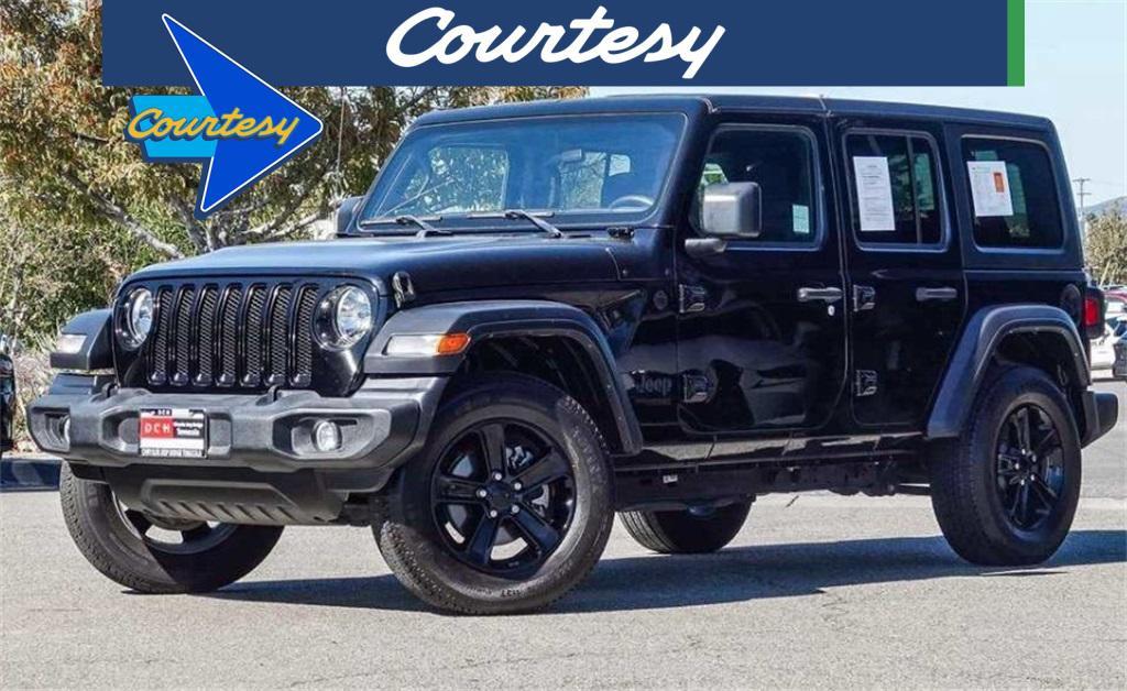 used 2022 Jeep Wrangler Unlimited car, priced at $31,000