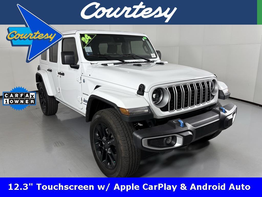 used 2024 Jeep Wrangler 4xe car, priced at $34,700
