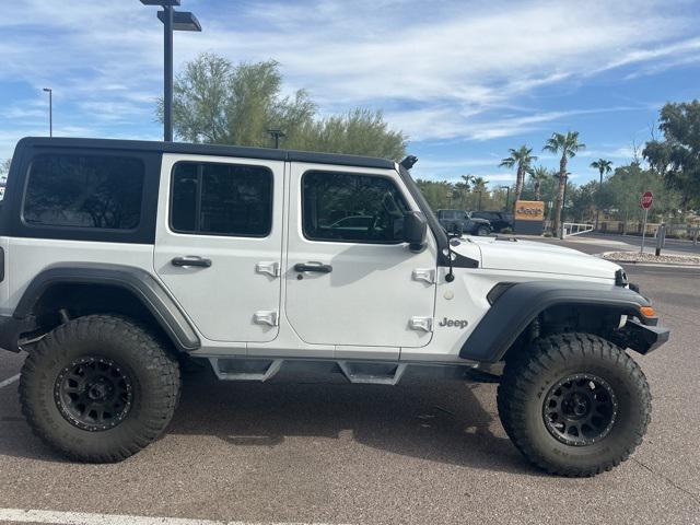 used 2018 Jeep Wrangler Unlimited car, priced at $28,000