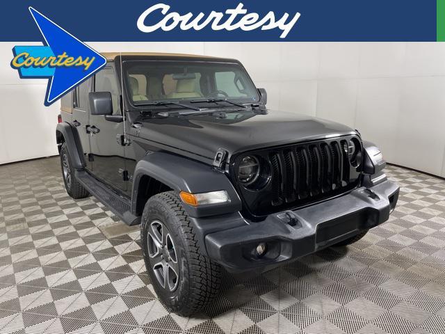 used 2020 Jeep Wrangler Unlimited car, priced at $23,900