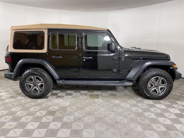 used 2020 Jeep Wrangler Unlimited car, priced at $23,900