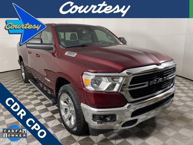 used 2021 Ram 1500 car, priced at $28,200