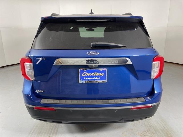 used 2021 Ford Explorer car, priced at $25,000