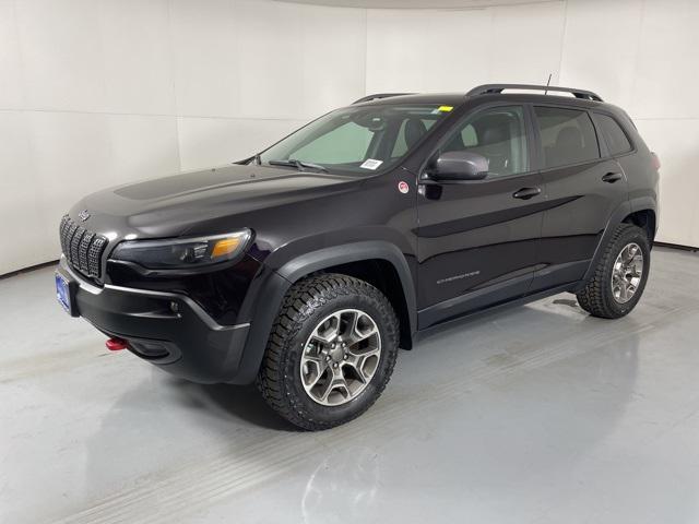 used 2021 Jeep Cherokee car, priced at $21,700