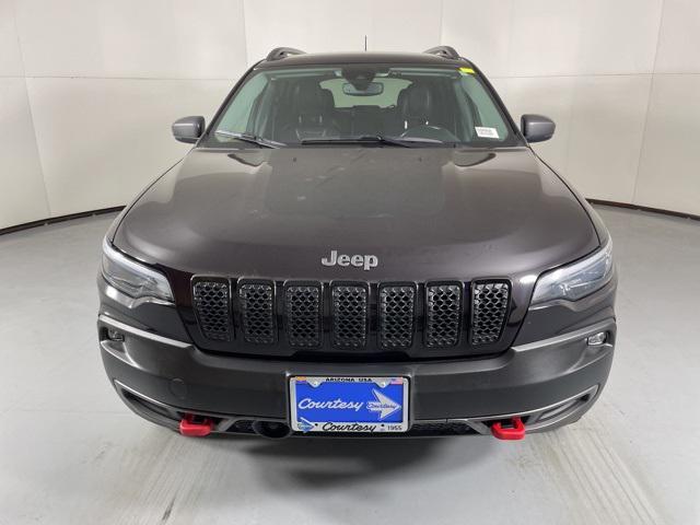 used 2021 Jeep Cherokee car, priced at $21,700