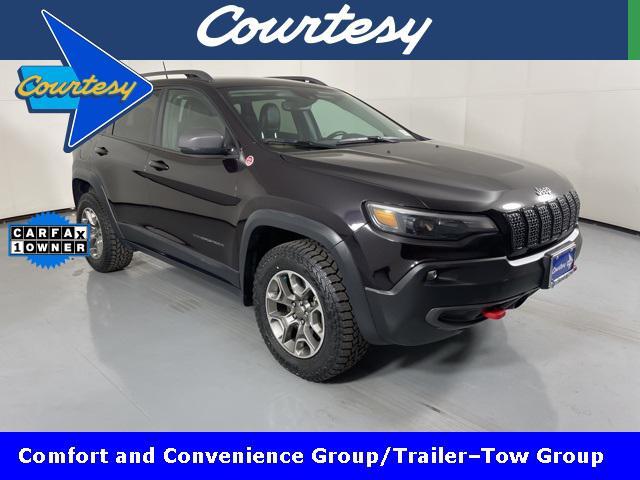 used 2021 Jeep Cherokee car, priced at $21,700