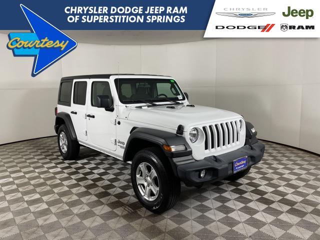 used 2020 Jeep Wrangler Unlimited car, priced at $30,000