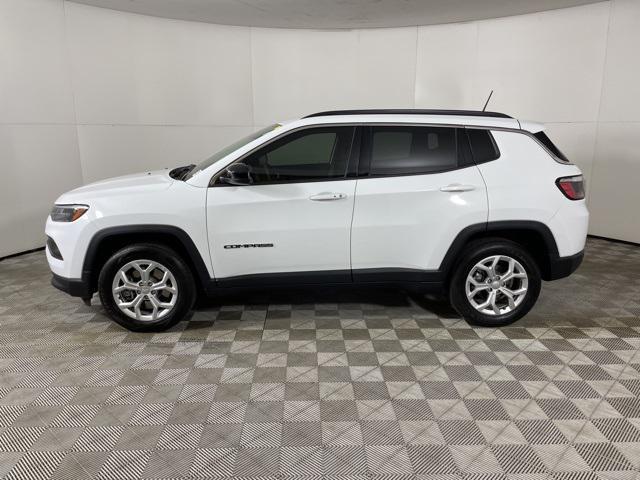 used 2024 Jeep Compass car, priced at $25,500