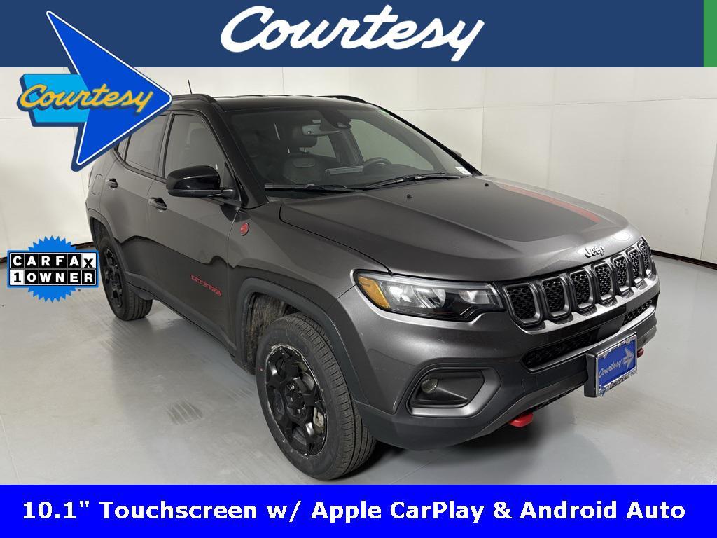 used 2023 Jeep Compass car, priced at $19,800