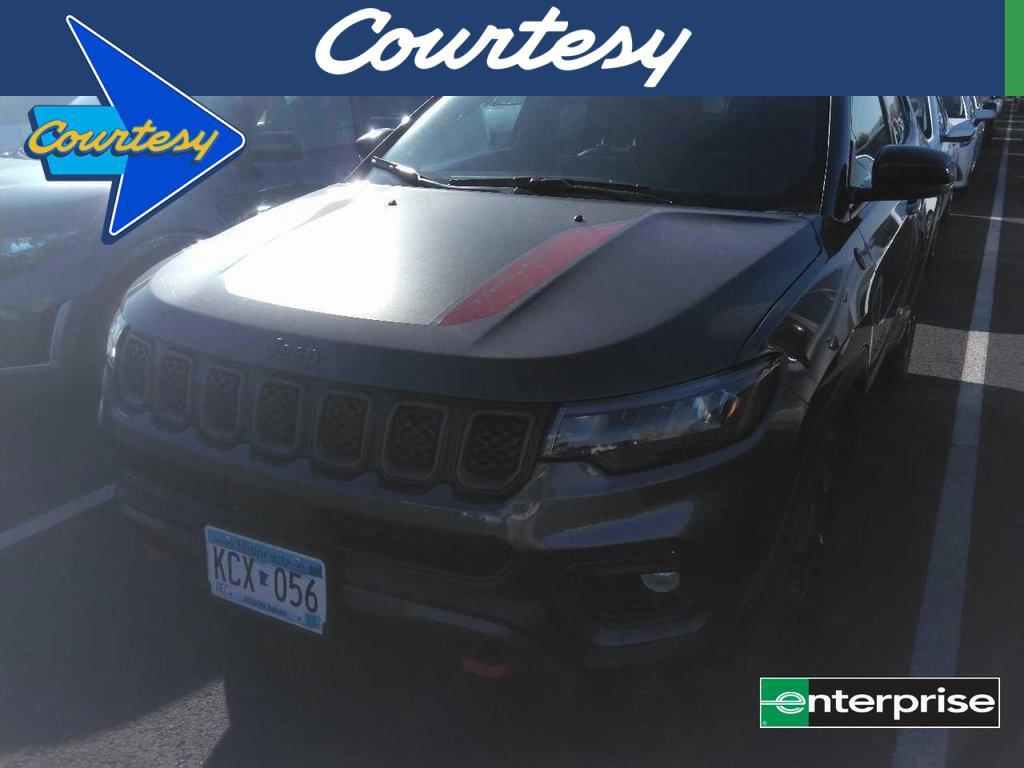 used 2023 Jeep Compass car, priced at $22,500