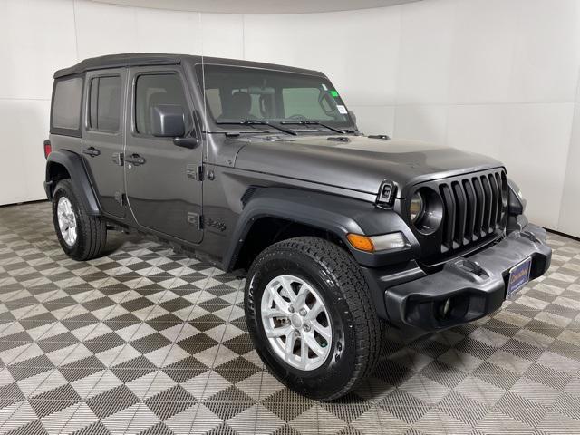 used 2023 Jeep Wrangler car, priced at $31,385