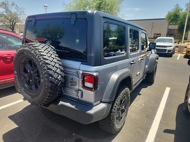 used 2021 Jeep Wrangler car, priced at $35,170