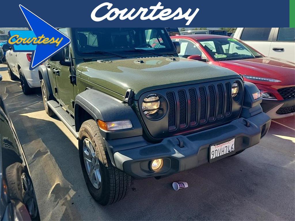 used 2023 Jeep Wrangler car, priced at $30,000