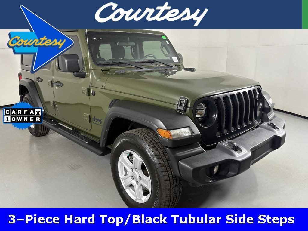 used 2023 Jeep Wrangler car, priced at $28,300