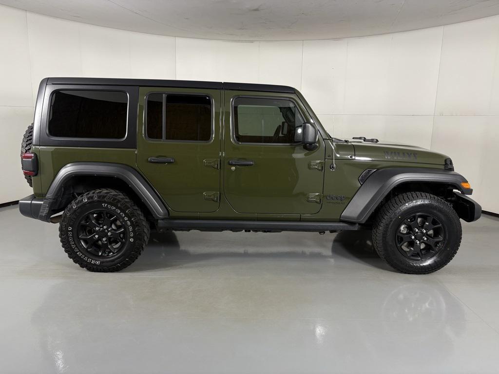 used 2021 Jeep Wrangler car, priced at $28,000
