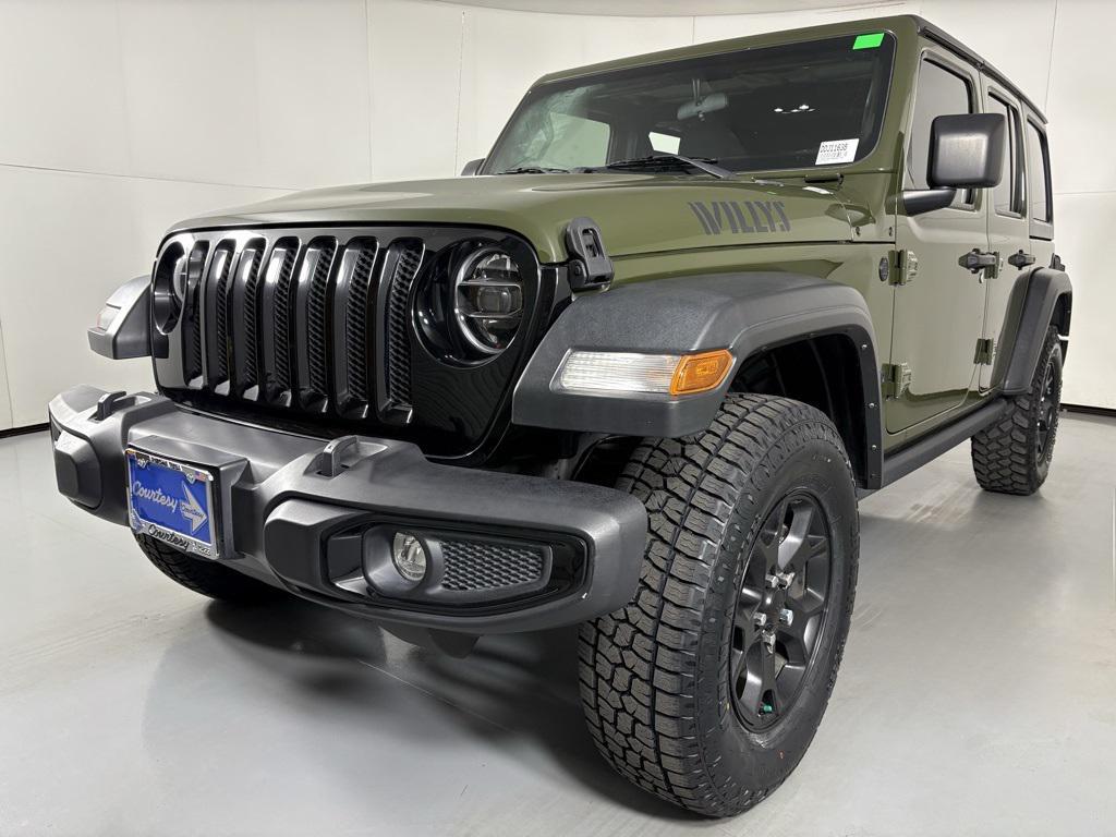 used 2021 Jeep Wrangler car, priced at $28,000