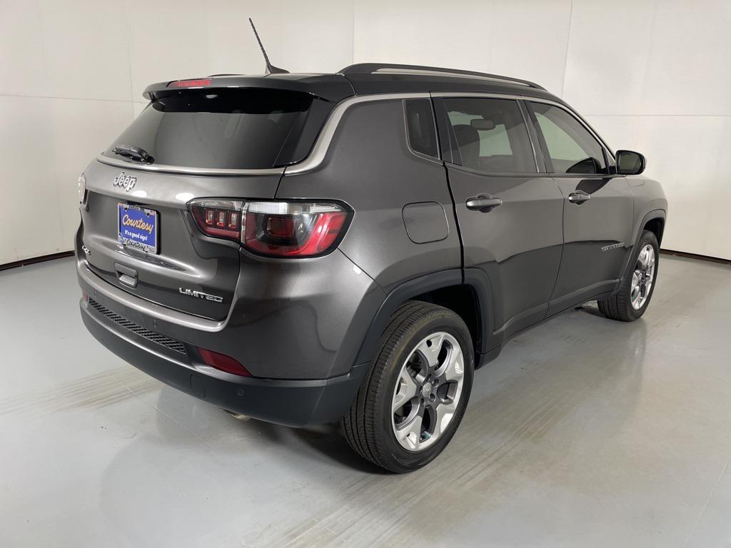 used 2021 Jeep Compass car, priced at $17,300