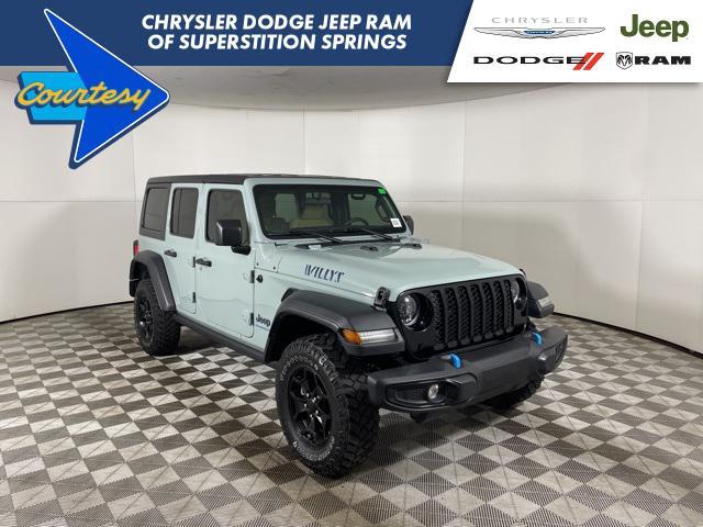 used 2023 Jeep Wrangler 4xe car, priced at $33,000