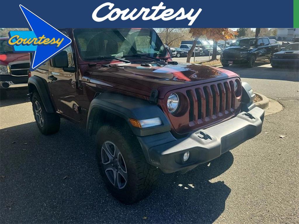 used 2022 Jeep Wrangler car, priced at $27,200