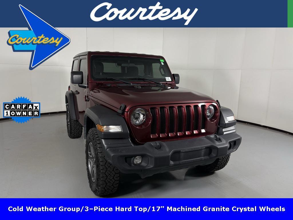 used 2022 Jeep Wrangler car, priced at $25,700