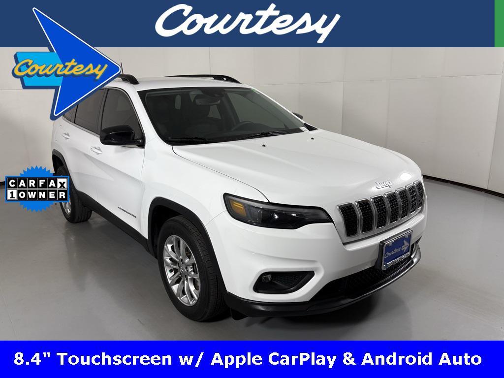 used 2022 Jeep Cherokee car, priced at $20,900