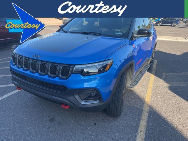 used 2023 Jeep Compass car, priced at $27,299