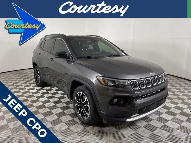 used 2023 Jeep Compass car, priced at $21,600