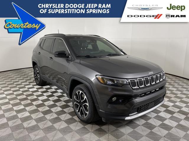 used 2023 Jeep Compass car, priced at $24,400