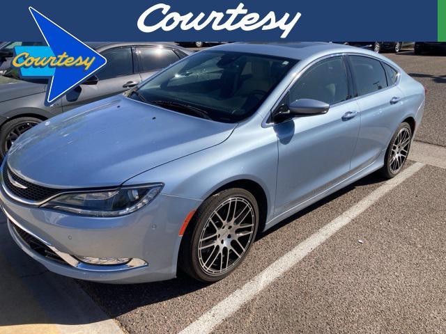 used 2015 Chrysler 200 car, priced at $12,900