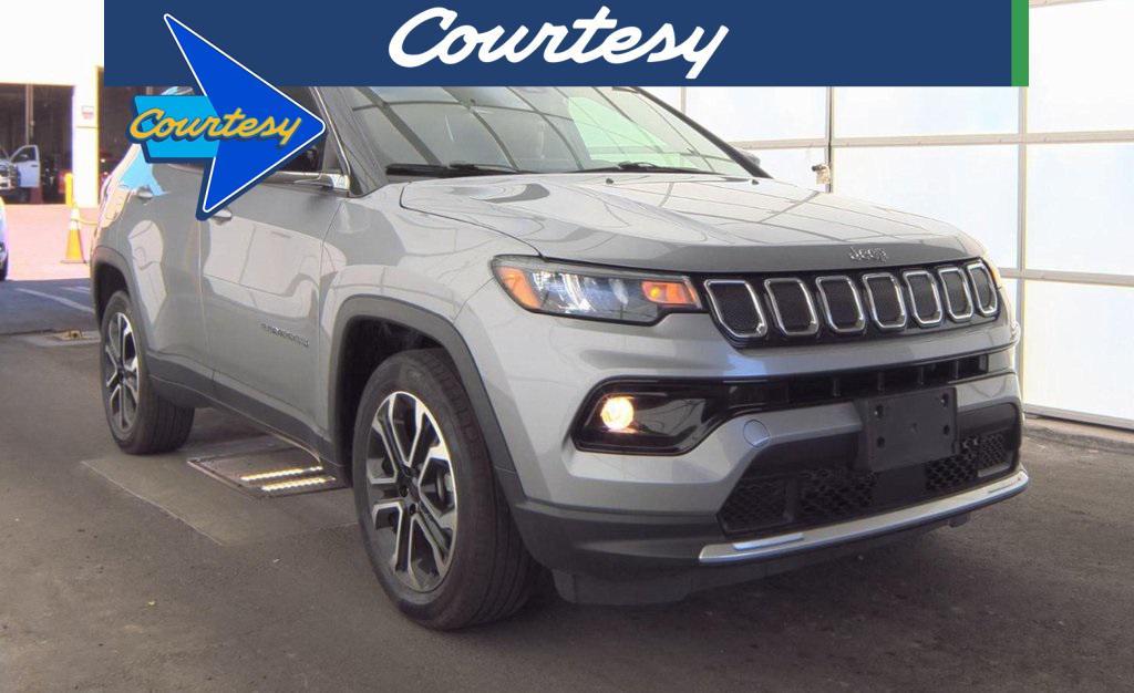 used 2022 Jeep Compass car, priced at $21,900