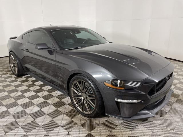 used 2022 Ford Mustang car, priced at $33,900