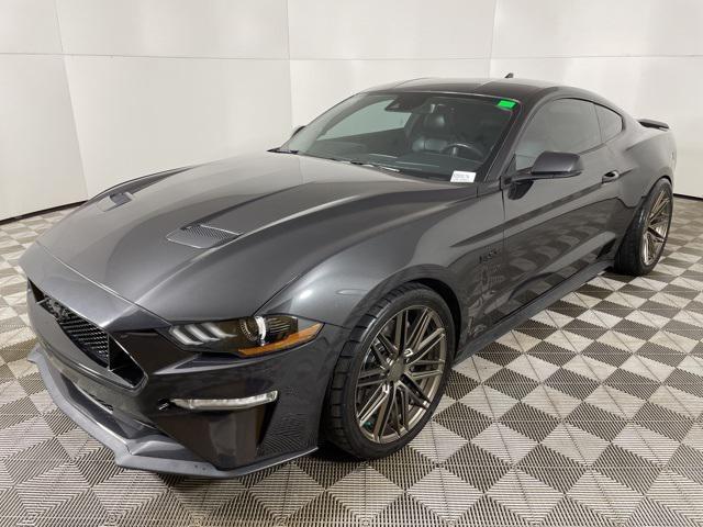 used 2022 Ford Mustang car, priced at $33,900