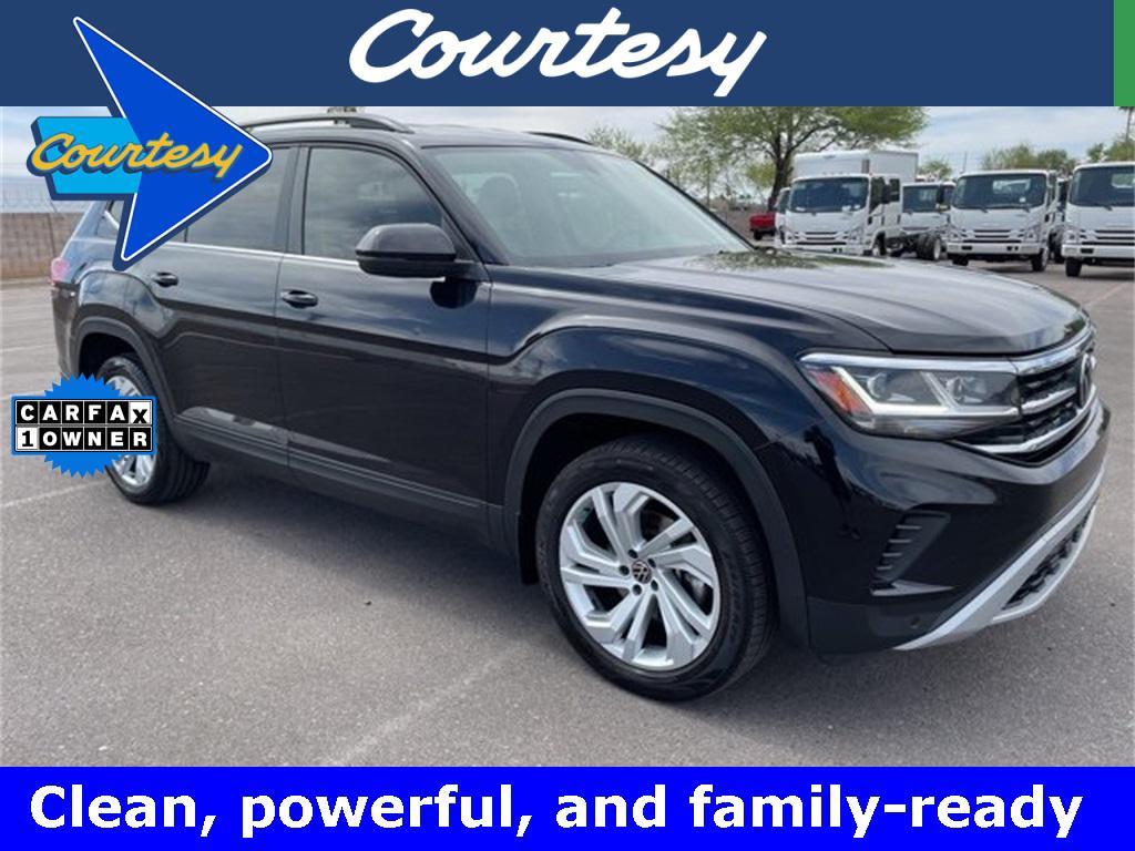 used 2022 Volkswagen Atlas car, priced at $24,900
