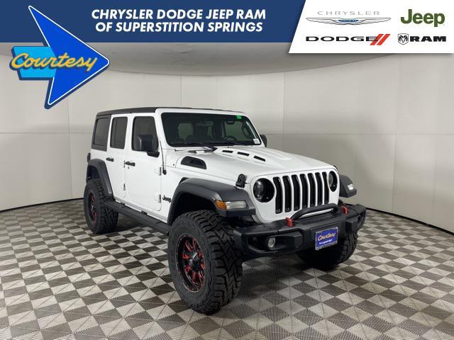 used 2020 Jeep Wrangler Unlimited car, priced at $32,880