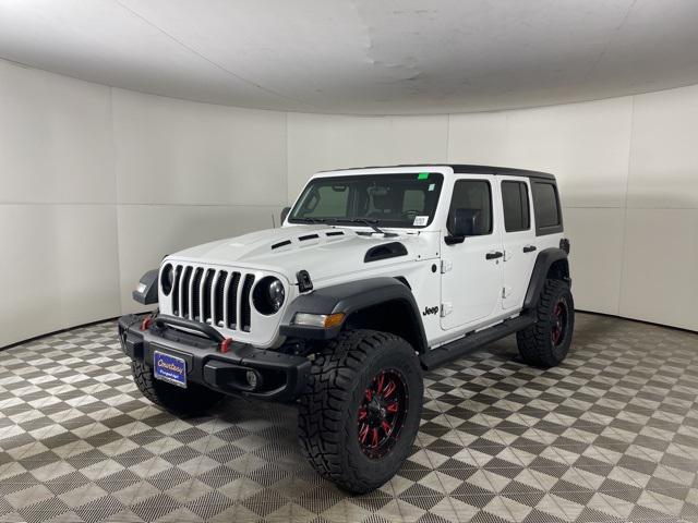 used 2020 Jeep Wrangler Unlimited car, priced at $32,880